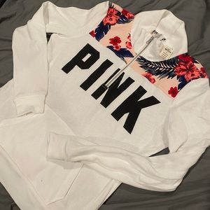 BRAND NEW Victoria’s Secret PINK Quarter Zip